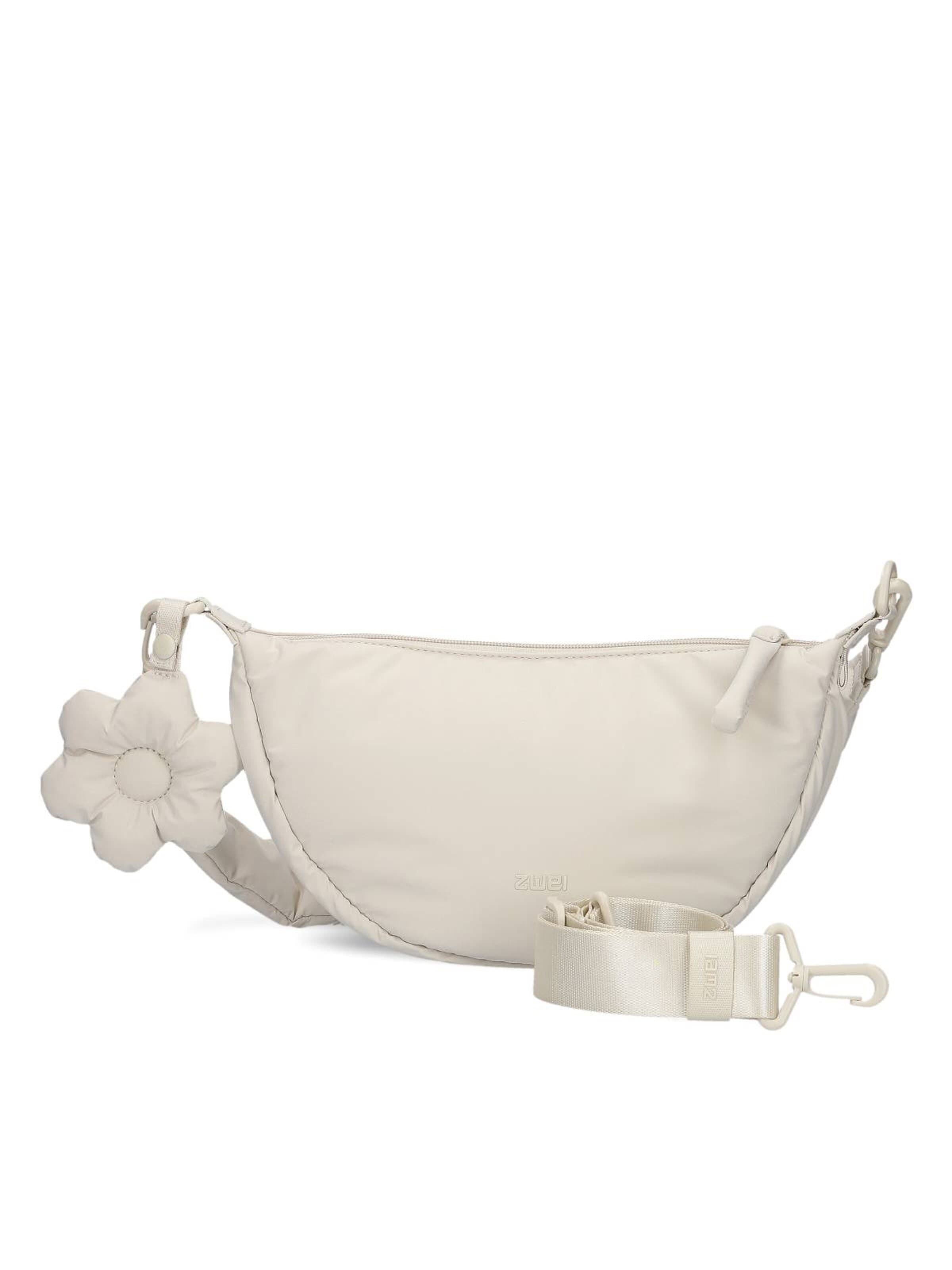 ZWEI Crossbody Bag 'HANNAH HA50' in White: front