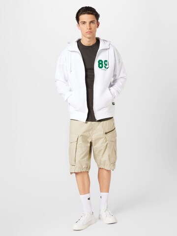 G-STAR Sweatjacke in Weiß