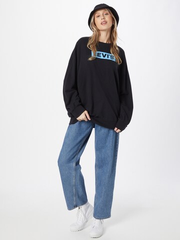 LEVI'S ® Sweatshirt 'Graphic Prism Crew' i sort