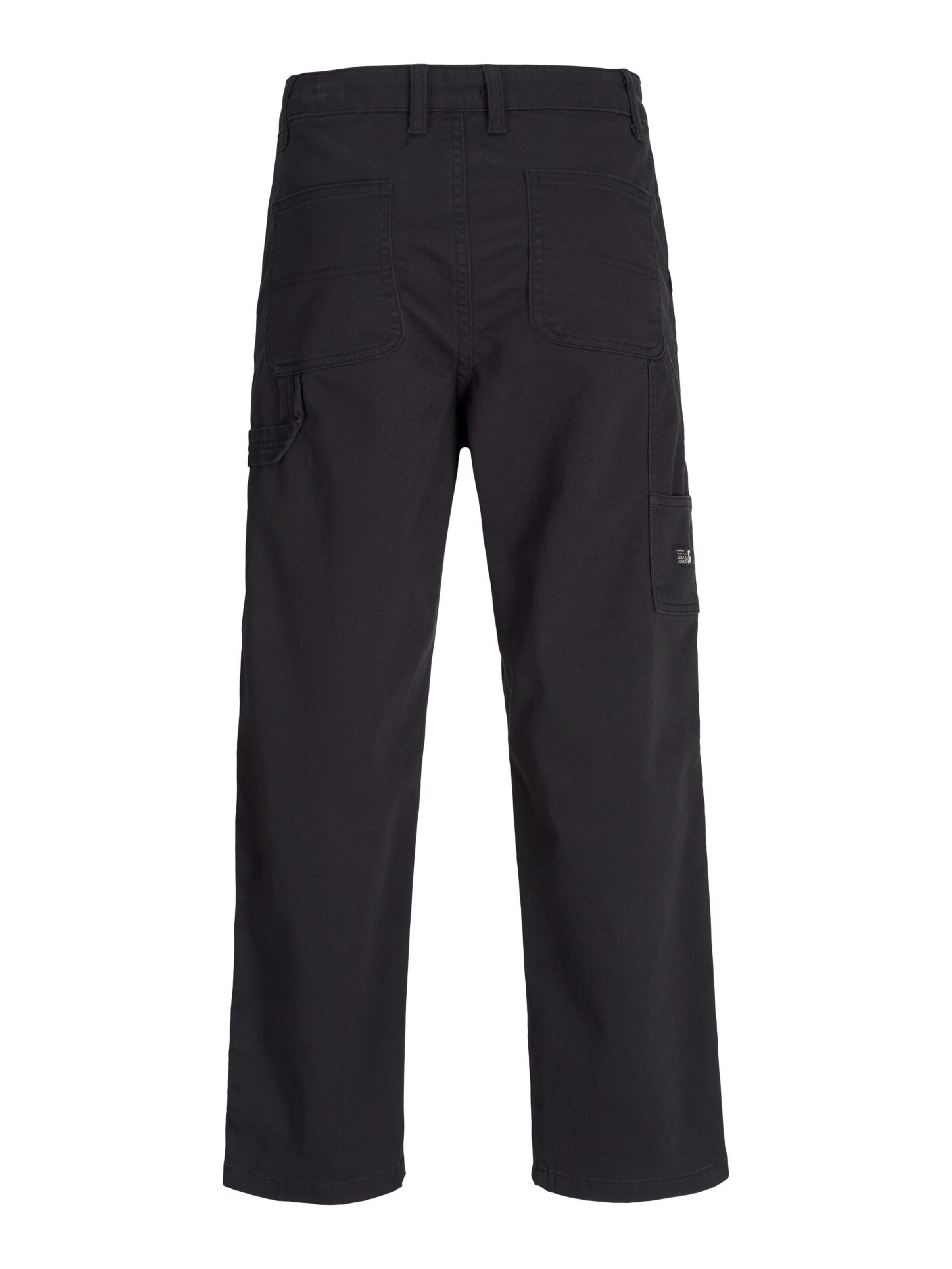 JACK & JONES Regular Pants in Black