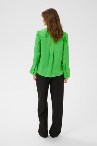 SOAKED IN LUXURY Bluse in Grün