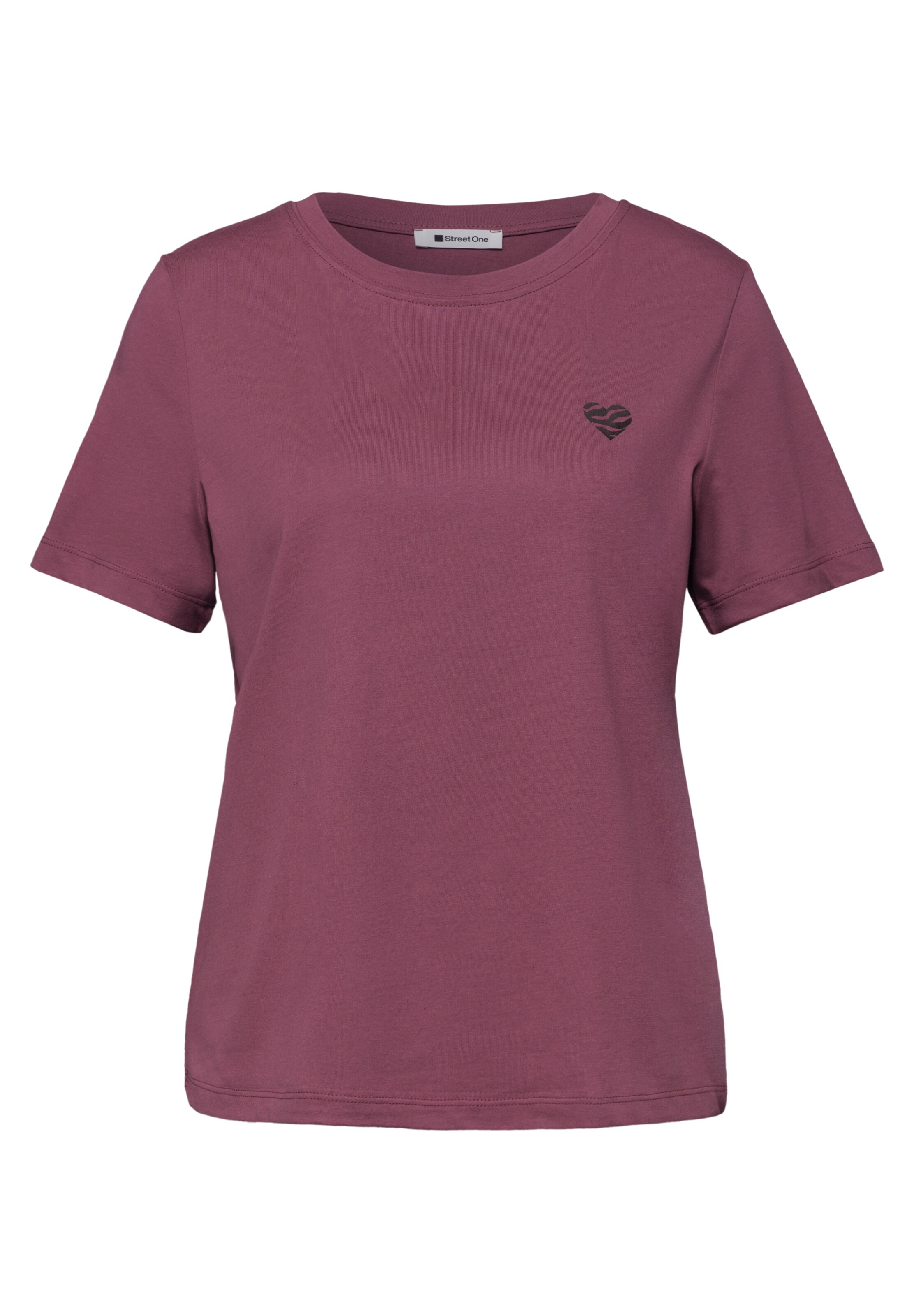 STREET ONE Shirt in Purple: front