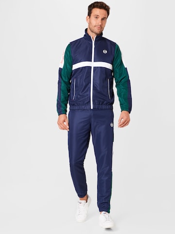 Completo per l'allenamento 'Ginnico' di Sergio Tacchini in blu: frontale