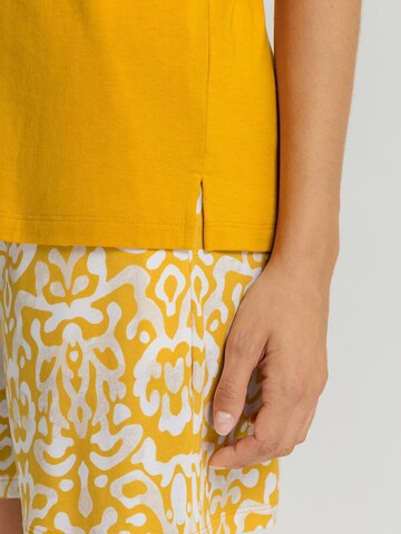 Hanro Shirt 'Sleep & Lounge' in Yellow