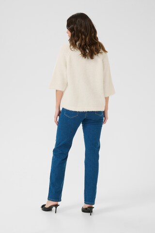 Kaffe Pullover 'KAEmilie' i hvid