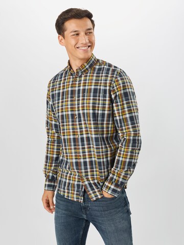 TOM TAILOR Regular fit Button Up Shirt in Mixed colors: front