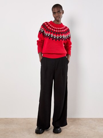 Pull-over ' ' Apricot en rouge