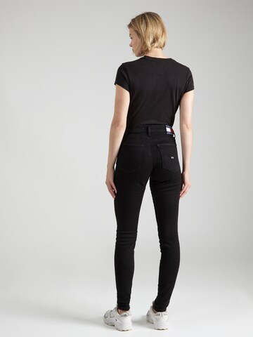 Tommy Jeans Skinny Jeans 'Sylvia' in Black