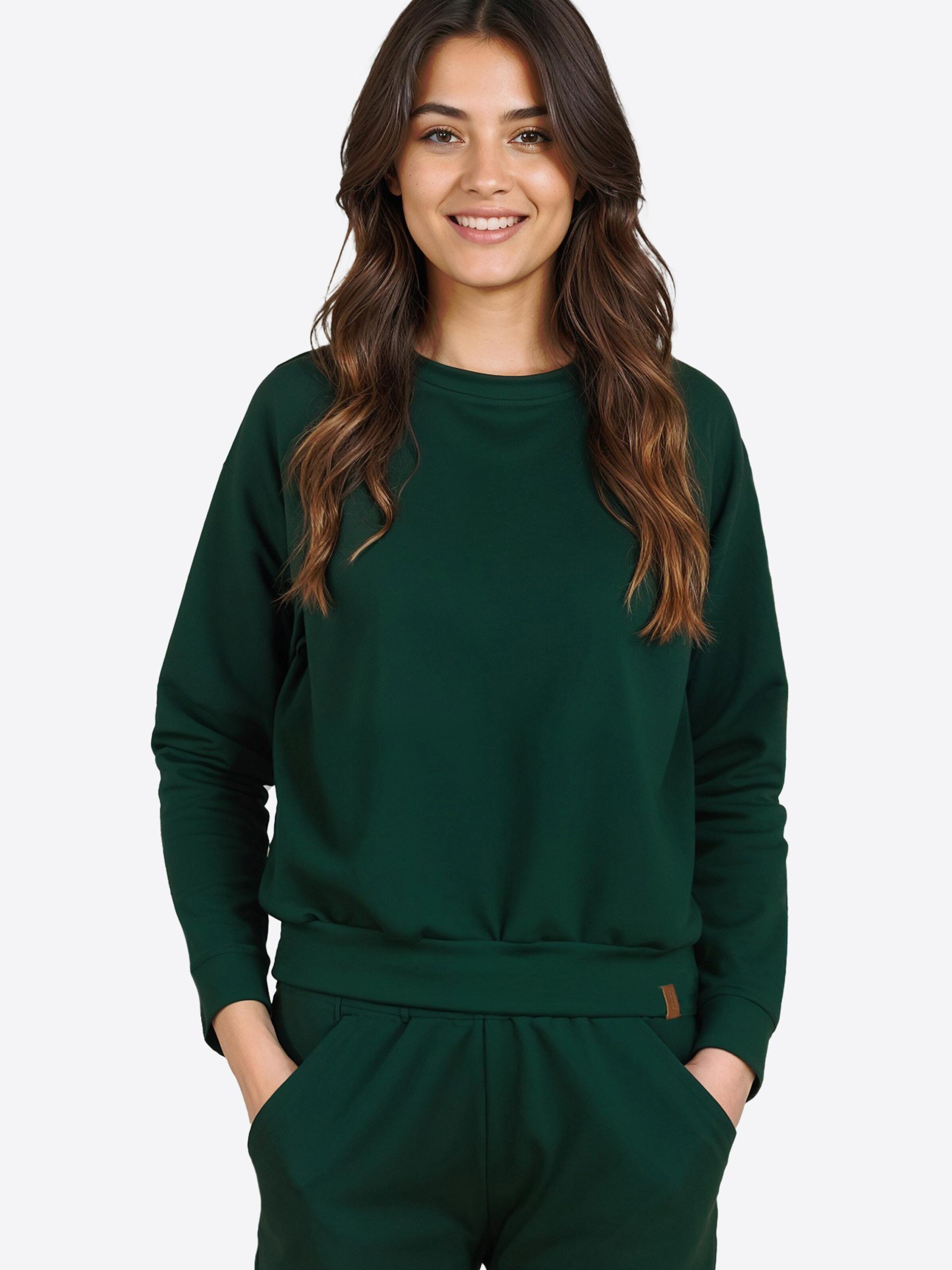 Vivisence Sweatshirt '9004' in Green: front