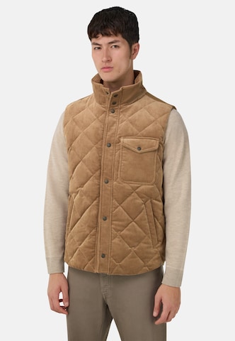 Boggi Milano Bodywarmer in Beige: voorkant