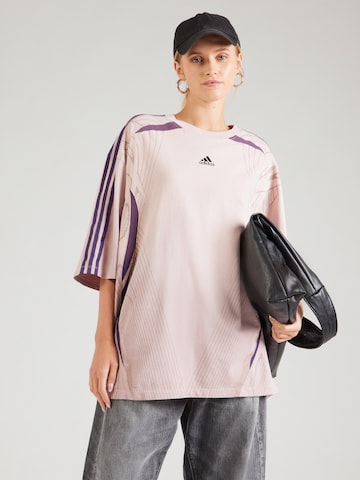 ADIDAS ORIGINALS Тениска в розово: отпред