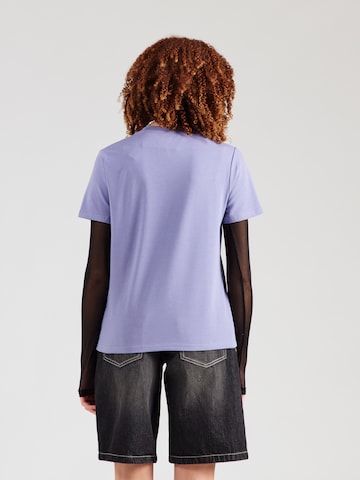 CONVERSE Μπλουζάκι σε λιλά