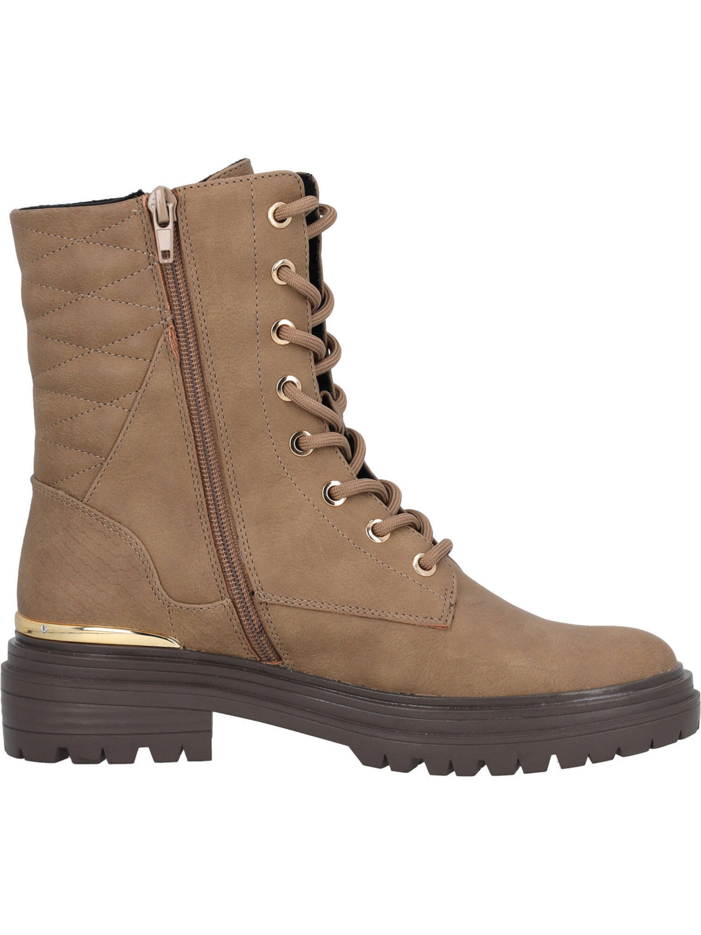 Bottines à lacets 'Nayli' Palado en beige