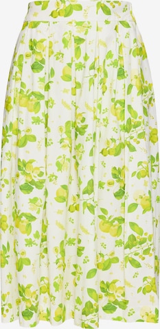 Gonna di Vera Mont in verde: frontale