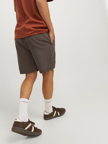 JACK & JONES Loosefit Broek 'Jaiden' in Bruin