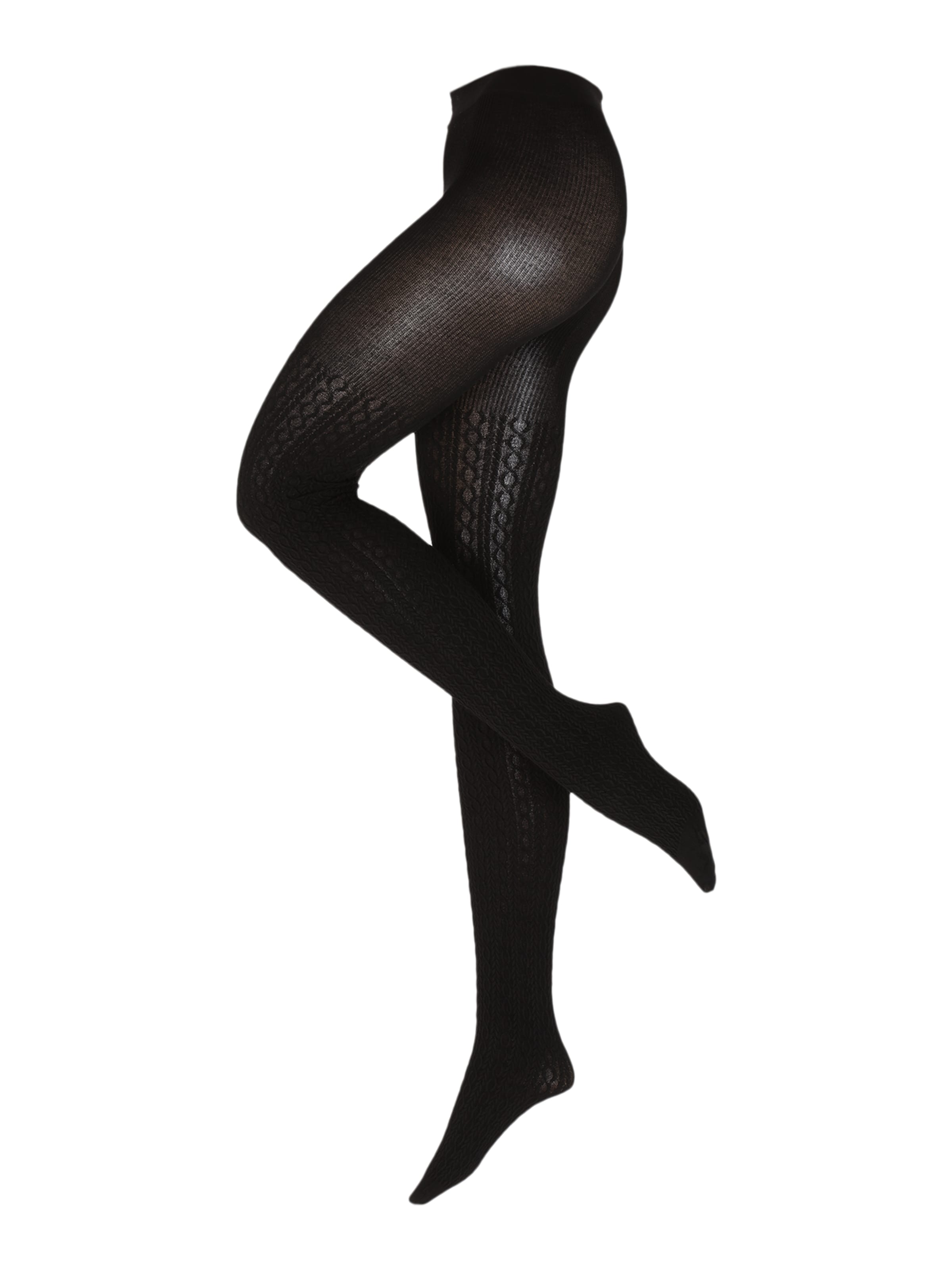 Lindex - Leotardos en negro: frente