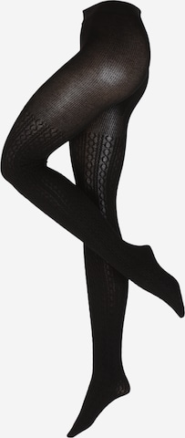 Lindex - Collants em preto: frente