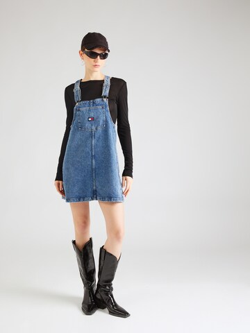 Robe Tommy Jeans en bleu : devant