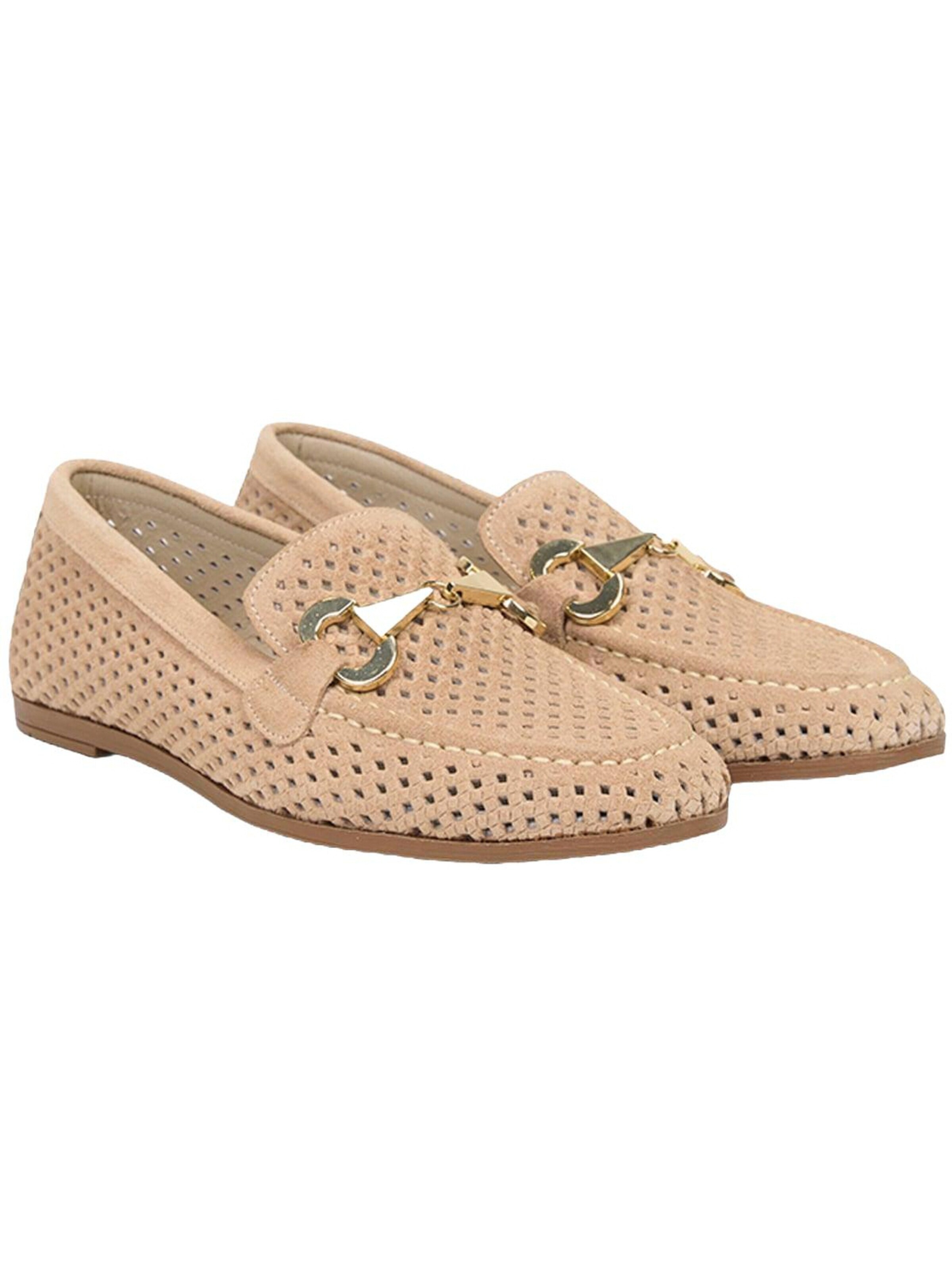 Mocassin 'Beleg' Desa en marron : devant