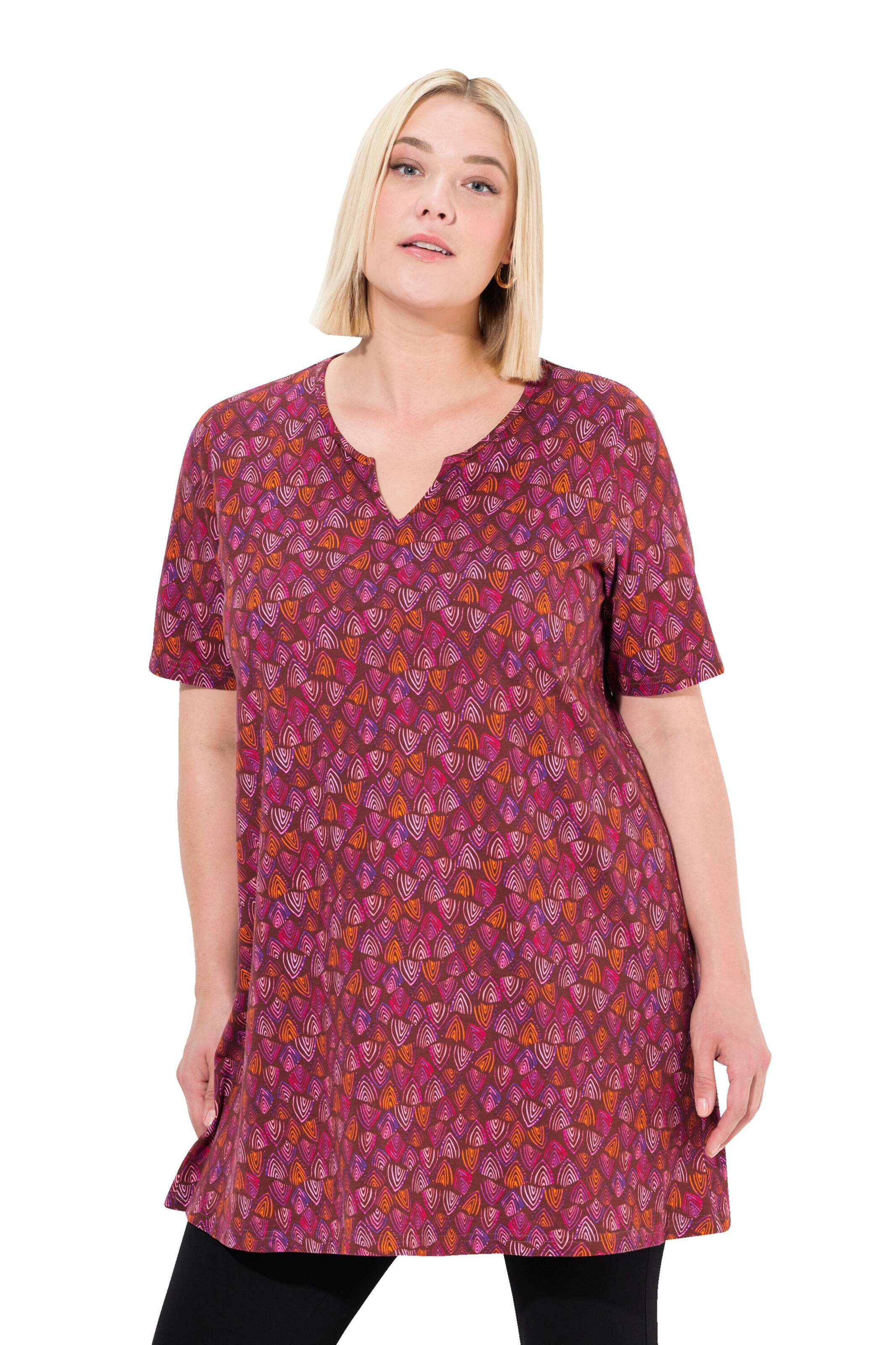 Ulla Popken Tunika in Rot: Vorderseite