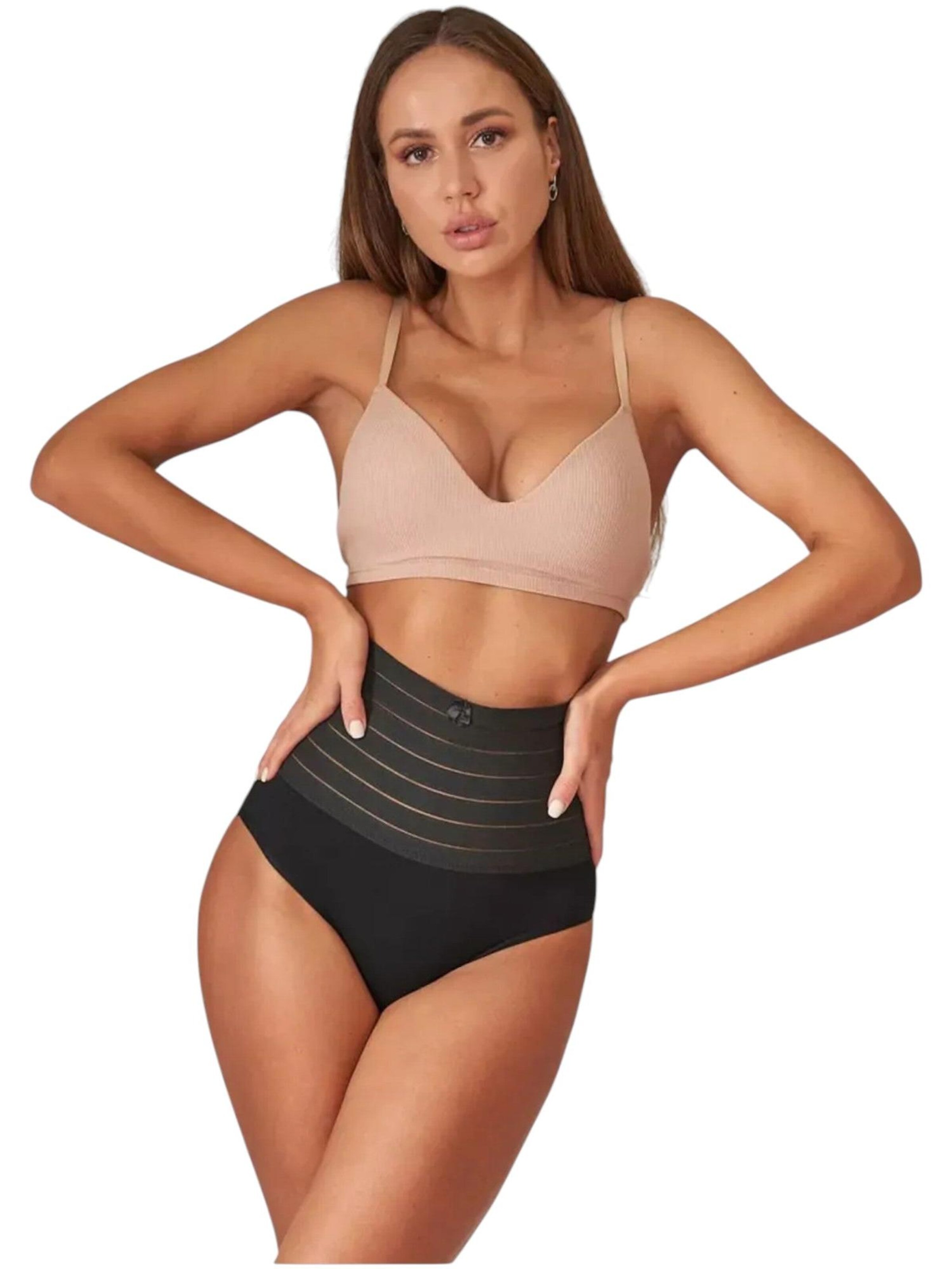 Slip scultant 'SculptEase' fashionshowcase en noir