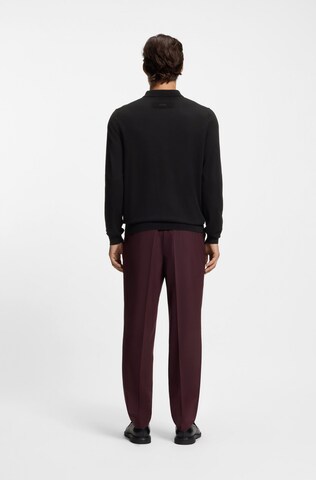 HUGO Strickjacke ' San Jordan ' in Schwarz