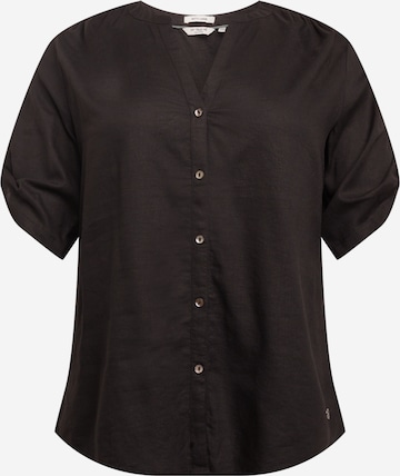 Tom Tailor Women + Blouse in Black: front