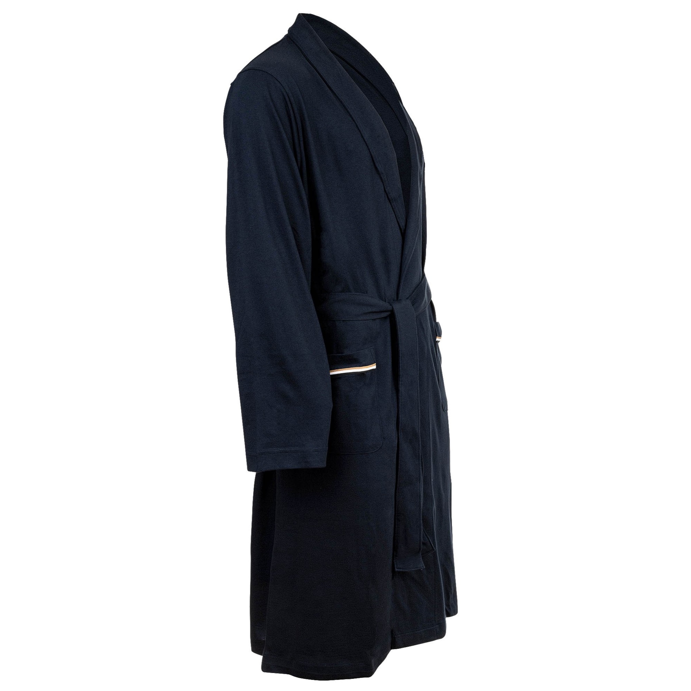 BOSS Bathrobe long in Blue