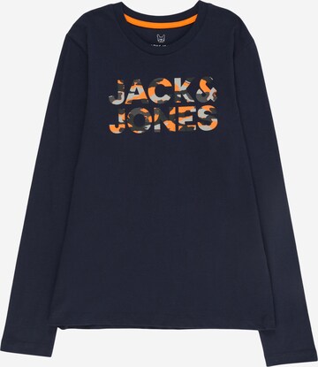 Jack & Jones Junior - Camisola 'MILES' em azul: frente