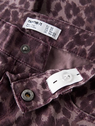 Regular Pantalon NAME IT en rouge