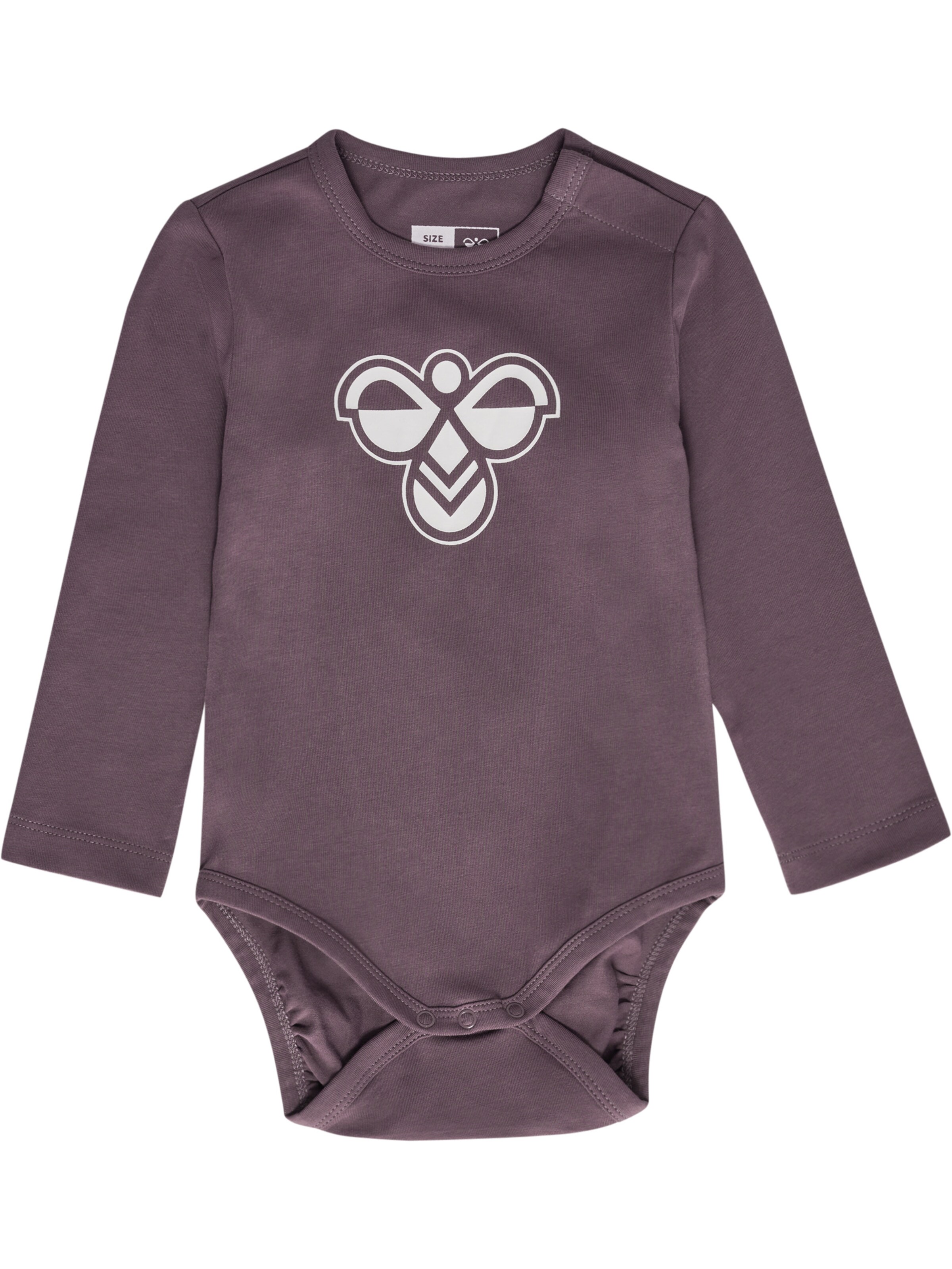 Hummel Romper/bodysuit 'Mini' in Purple: front