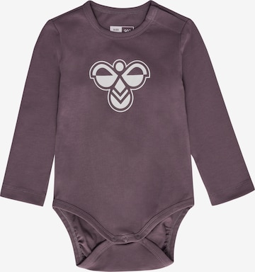 Hummel Romper/bodysuit 'Mini' in Purple: front