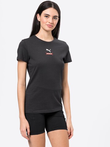 PUMA T-Shirt in Schwarz: Vorderseite