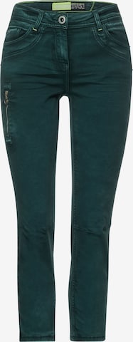 CECIL Slim fit Jeans 'Charlize' in Green: front