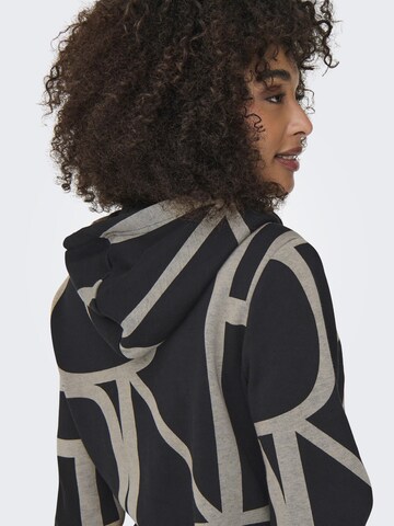 ONLY Sweatshirt 'ONLAudrina' in Schwarz