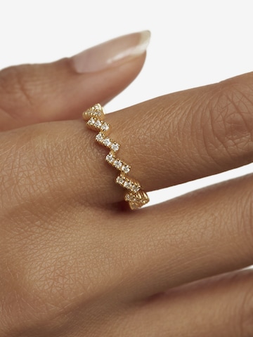 P D PAOLA Ring in Gold: front