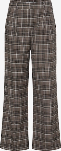 Wide leg Pantaloni con pieghe 'ESTOLO 2' di b.young in marrone: frontale