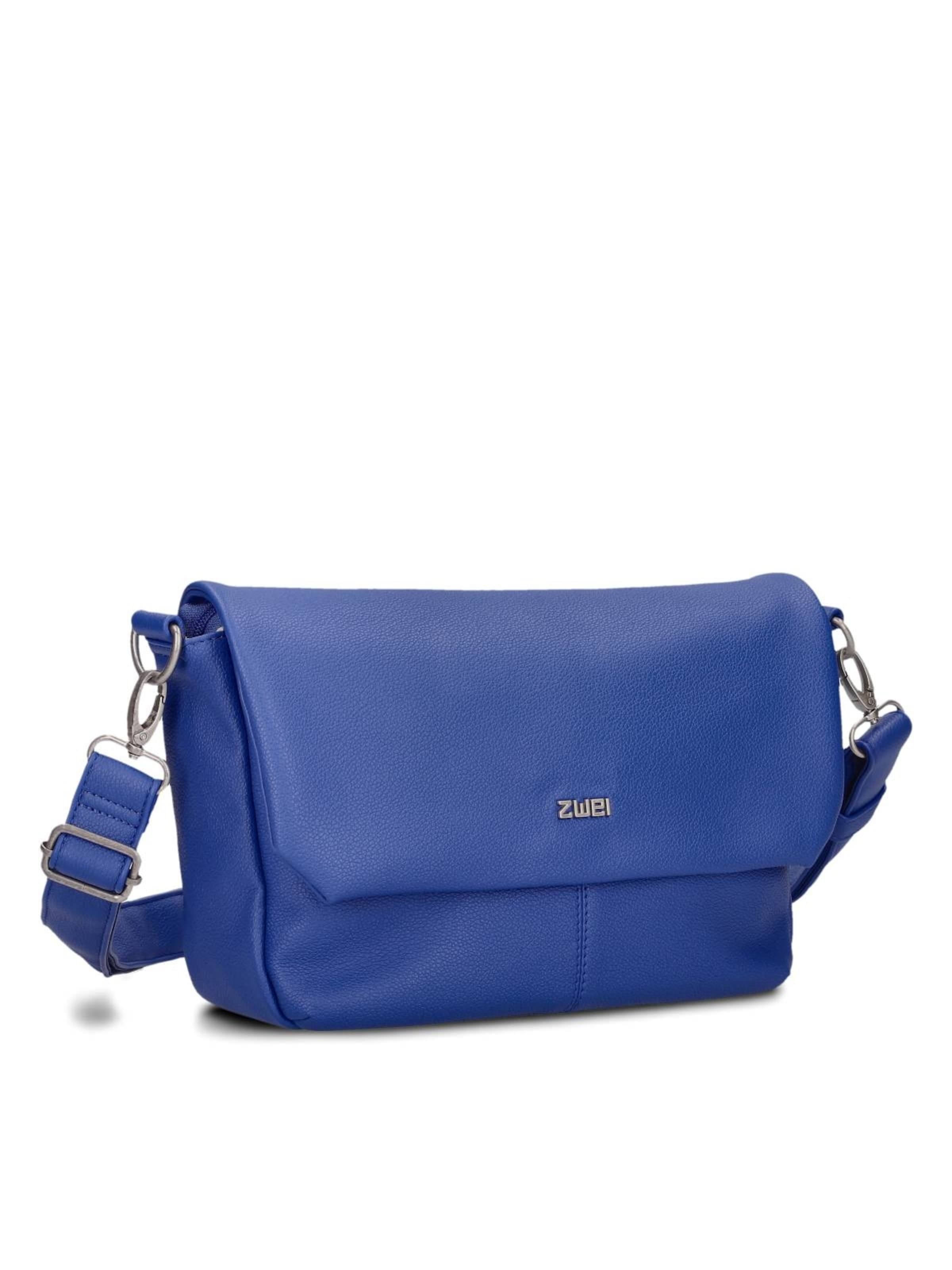 ZWEI Handbag 'MADEMOISELLE.M M60' in Blue: front