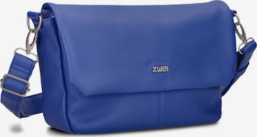 ZWEI - Bolso de mano 'MADEMOISELLE.M M60' en azul: frente
