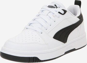 PUMA - Sapatilhas 'Rebound V6' em branco: frente