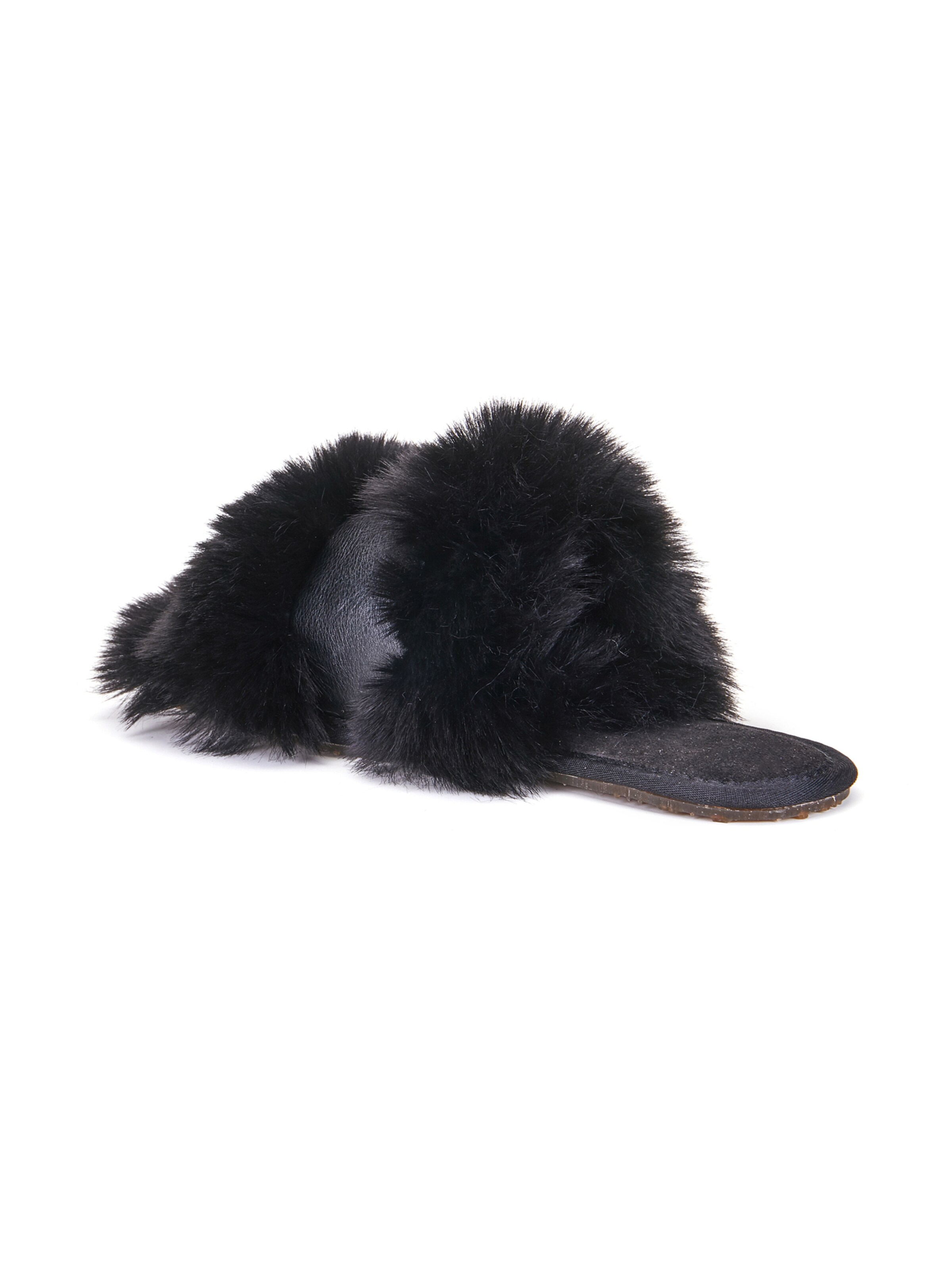 Pantoufle 'Muchas Luxe' Australia Luxe Collective en noir : devant