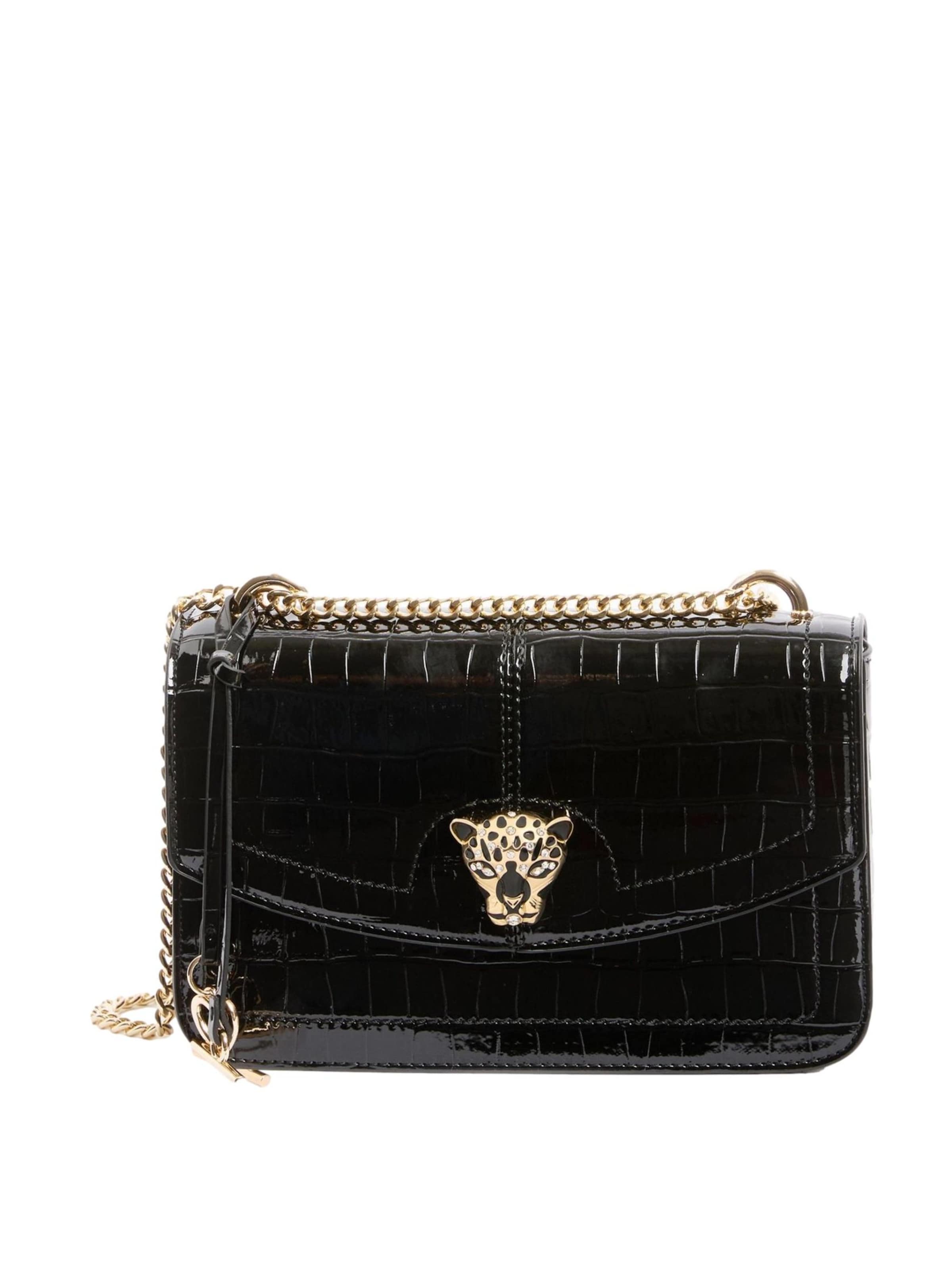 Geantă de umăr de la Lipsy pe negru: față