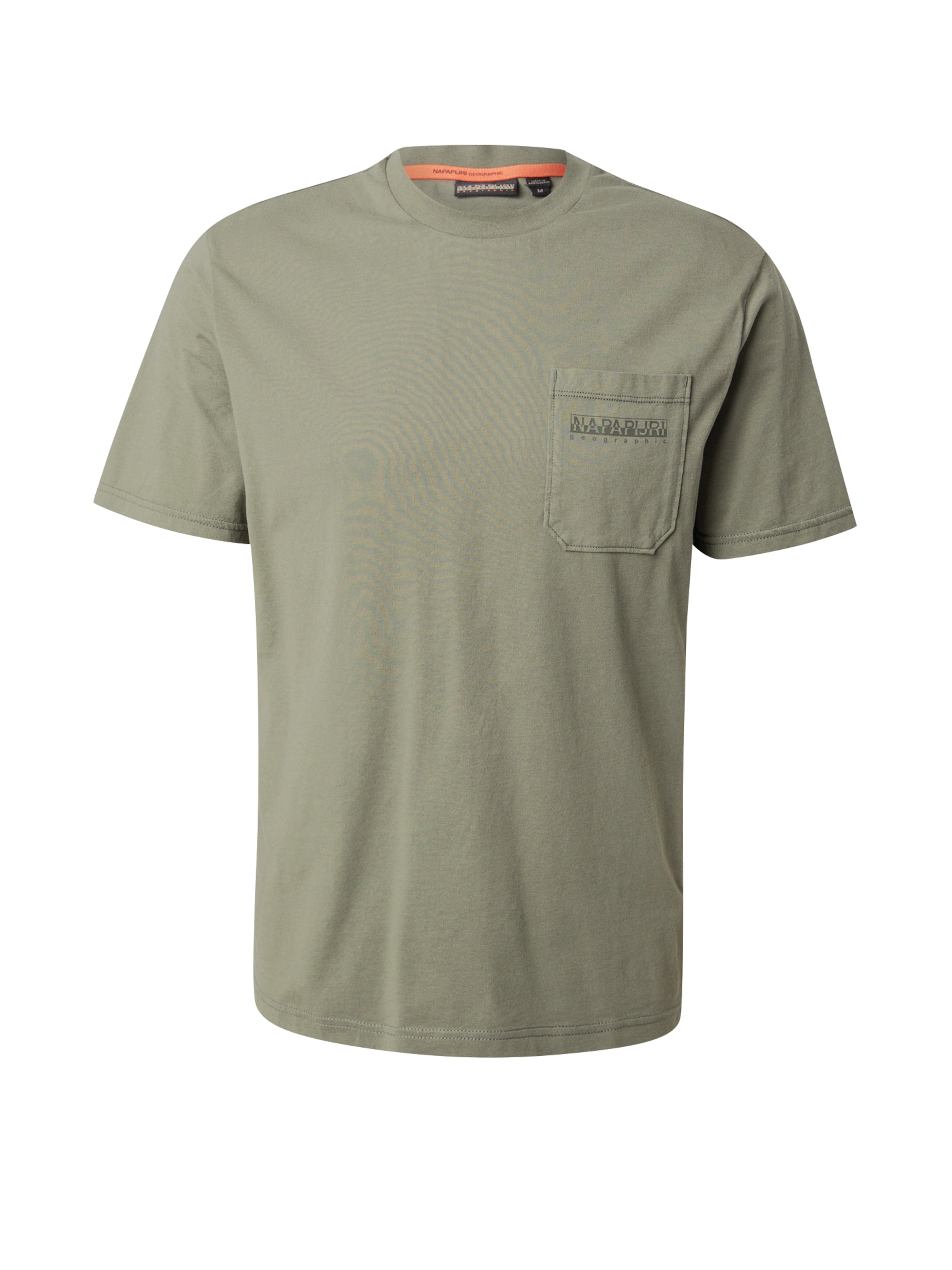 NAPAPIJRI Футболка 'FANES' в Зеленый: спереди
