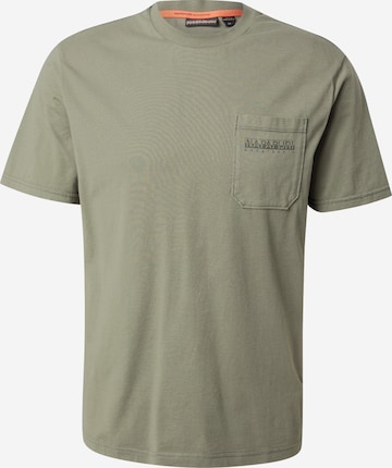 NAPAPIJRI Tričko 'FANES' - Zelená: predná strana