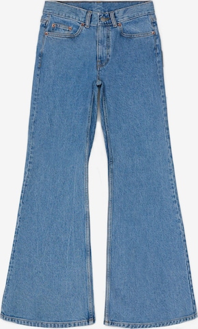 Dr. Denim Jeans 'Elba Mid Bootcut' in Blauw: voorkant