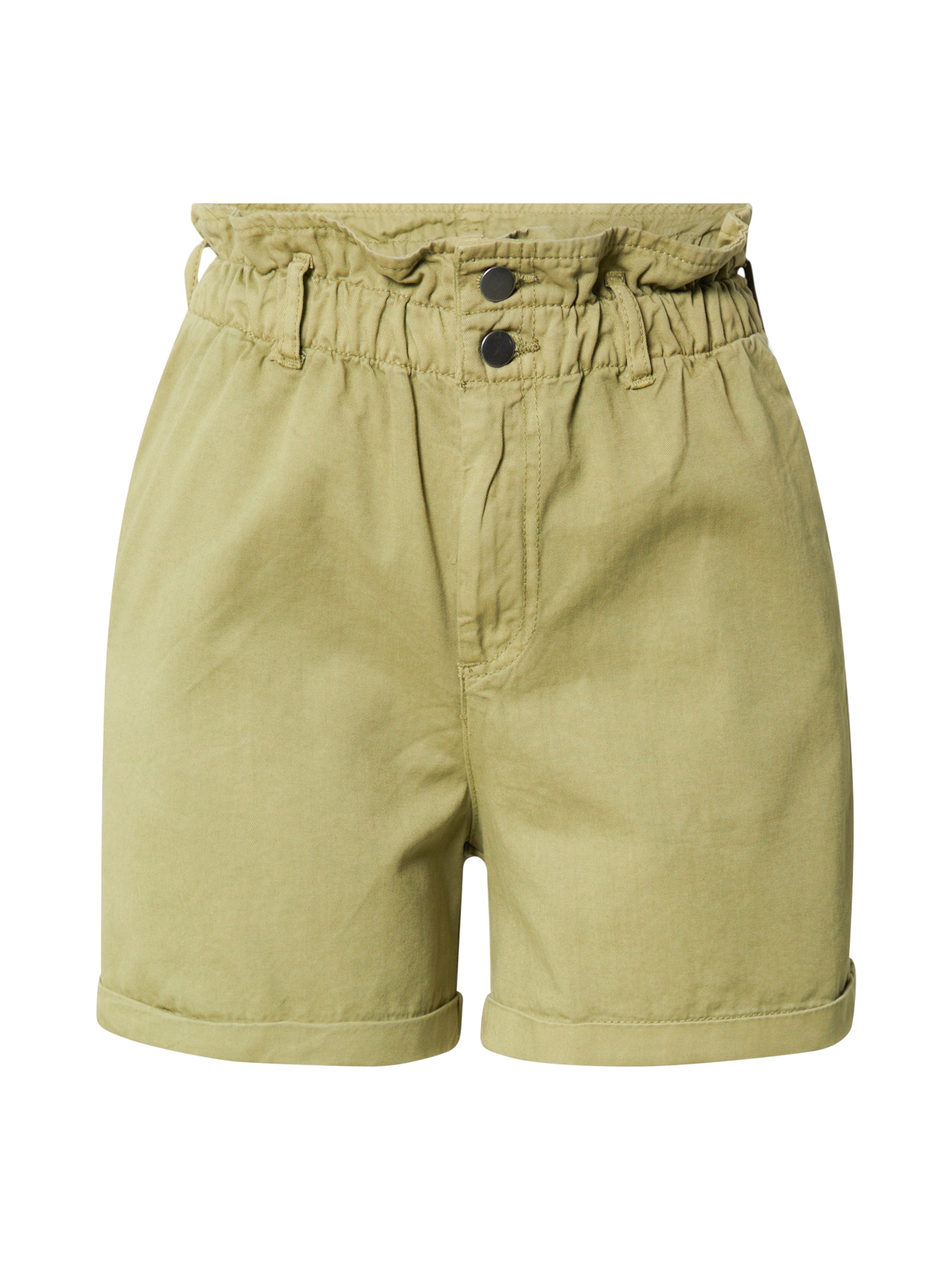 Urban Classics Trousers in Green: front