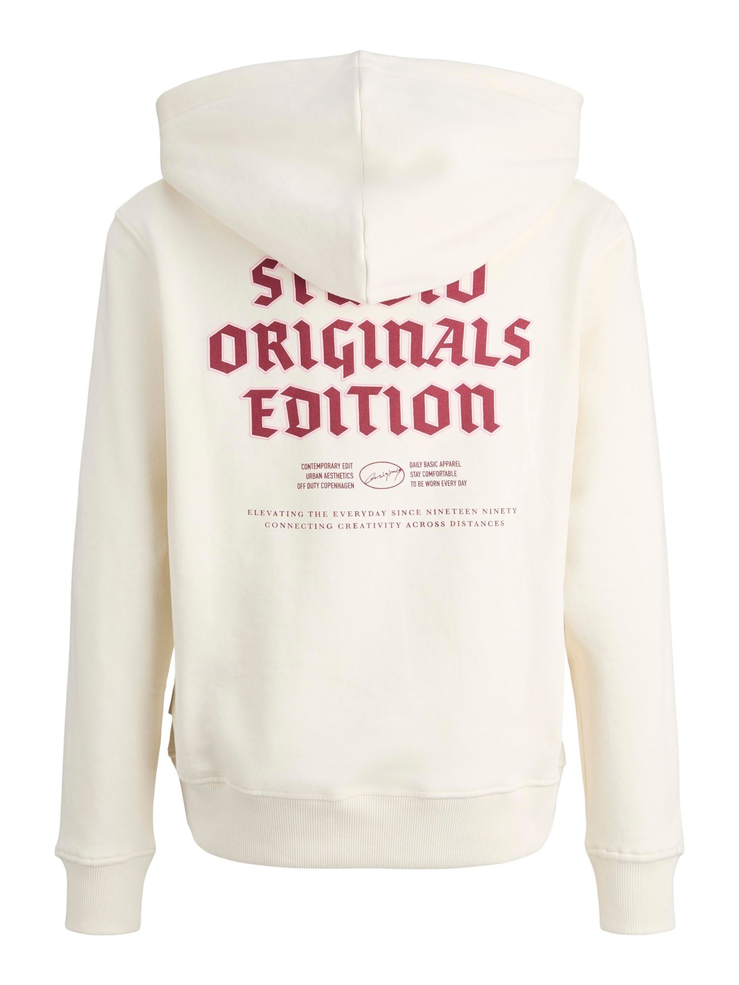 Jack & Jones Junior Sweatshirt i hvid