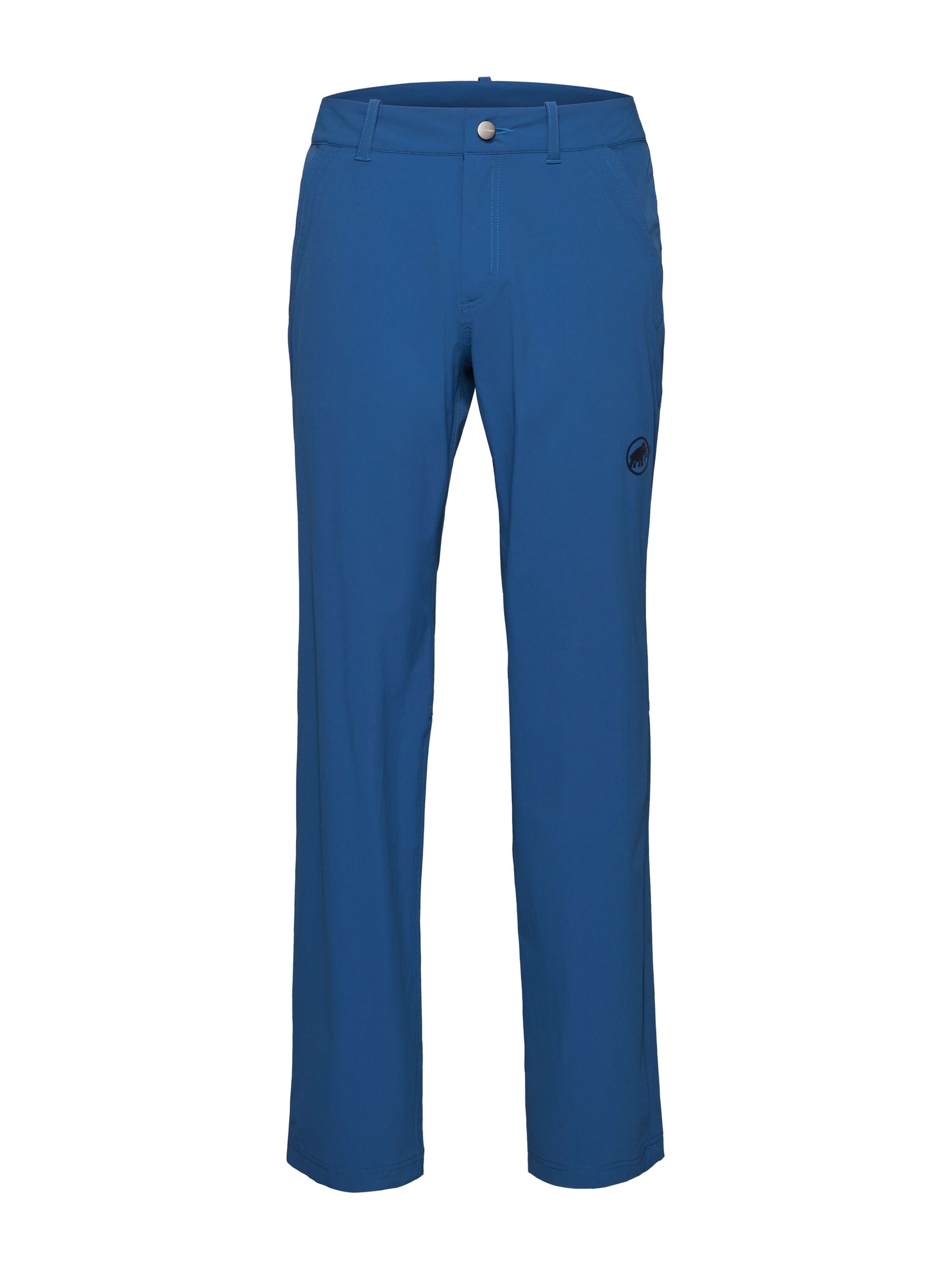 MAMMUT Regular Outdoor Pants in Blue: front