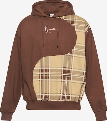 Karl Kani Sweatshirt i brun: framsida