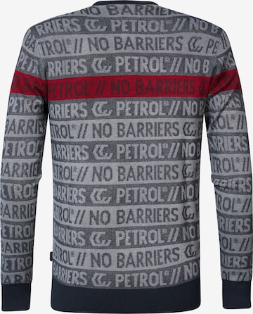 Petrol Industries Pullover in Grau